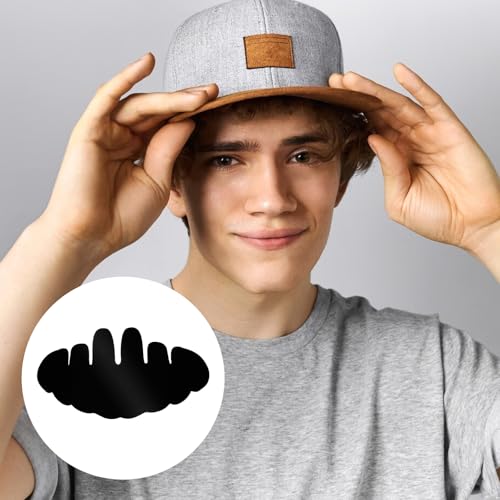 Hat Shapers Inserts - Flexible Washable Cap Fitter - Black