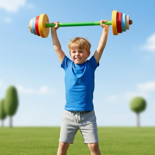 OCES 5-in-1 Kids Weight Set - Toddler Exercise Equipment & Mini Gym Kit