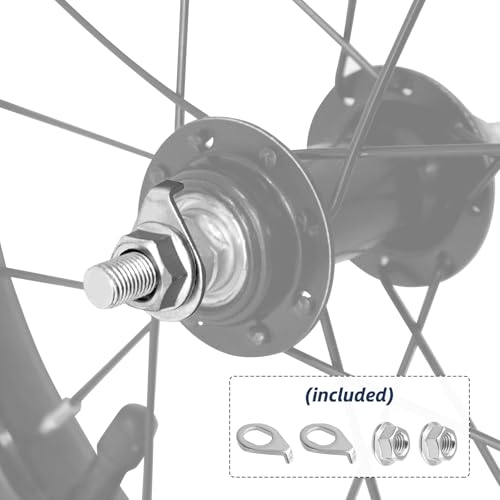20 Inch Kids Bike Front Wheel Replacement - Solid Rubber Tire