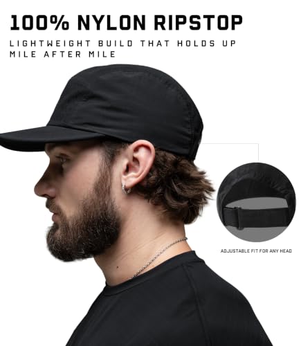 Lightweight Reflective Running Hat for Men and Women - Breathable Moisture-Wicking Cap