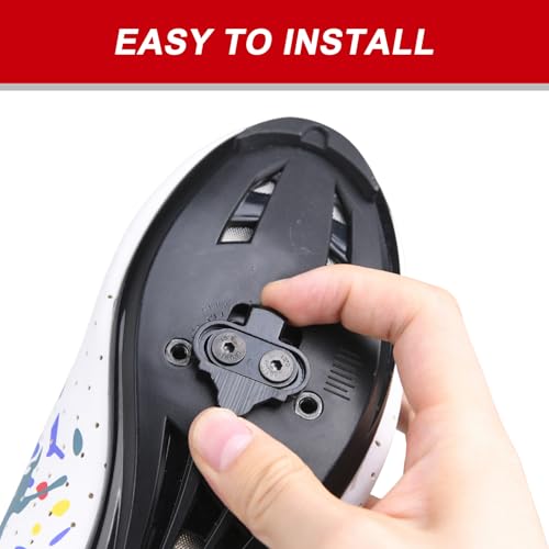 Durable SPD Cleats for Indoor Cycling & Mountain Biking