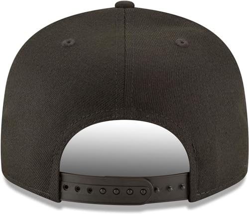 MLB Black Adjustable Snapback Hat with Primary Team Logo