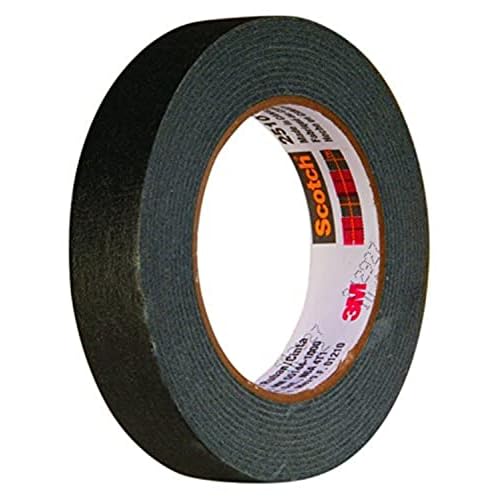 3M 22900 2510 Sealer Tape, 5.6 mil, 24 mm x 55 m, Black