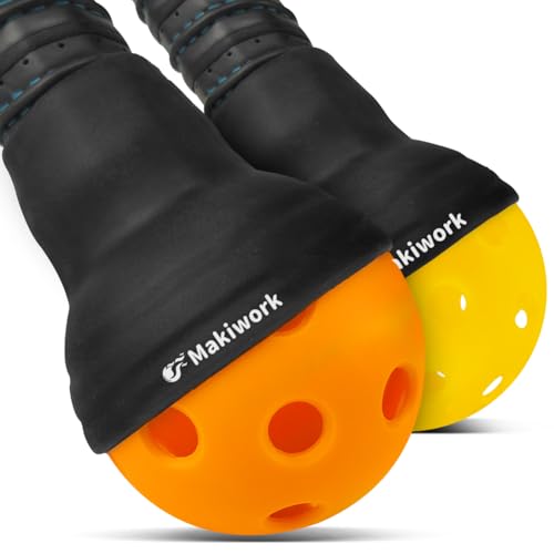 Pickleball Ball Retriever - Silicone Grabber and Picker, 2 Pack