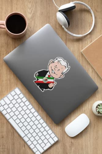 Amlo Lopez Obrador Precision Cut Decal - 2-Pack, 5.5x3.3
