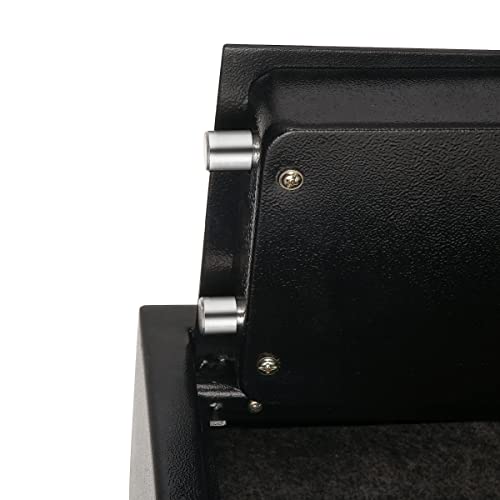 Paragon Safes SAFES 7730 Digital Security Drawer Safe with 2 Keys ? Solid Steel Lockbox for Drawer, Closet, or Vehicle (Dark Gray), 83-DT5914