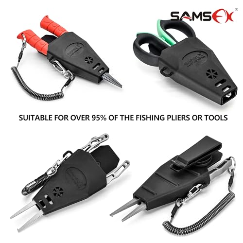 Fishing Pliers Sheath with 360-Degree Rotatable Clip - 1PC TPR