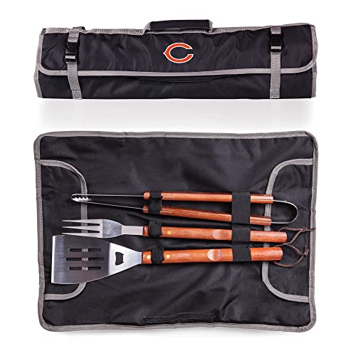 NFL 3-Piece BBQ Tote Set - Chicago Bears Team Colors