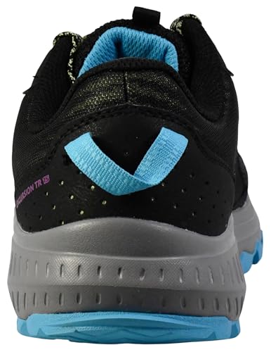 Saucony Women's Excursion Tr15 Trail Running Shoes 7.5 Wide Black Lime