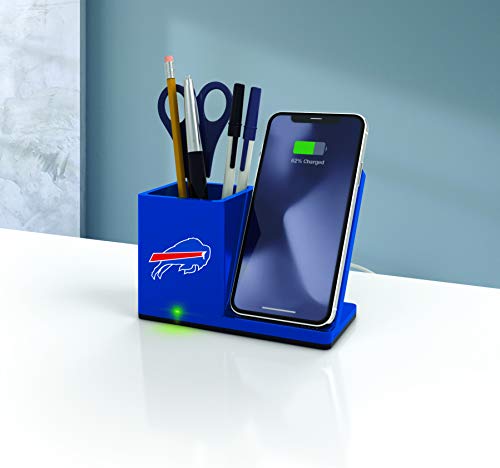 NFL Wireless Charging Stand & Desktop Organizer - Unisex