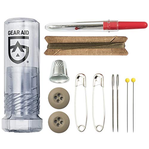 Outdoor Sewing Kit with Heavy-Duty Needles & Thread for Gear Repairs