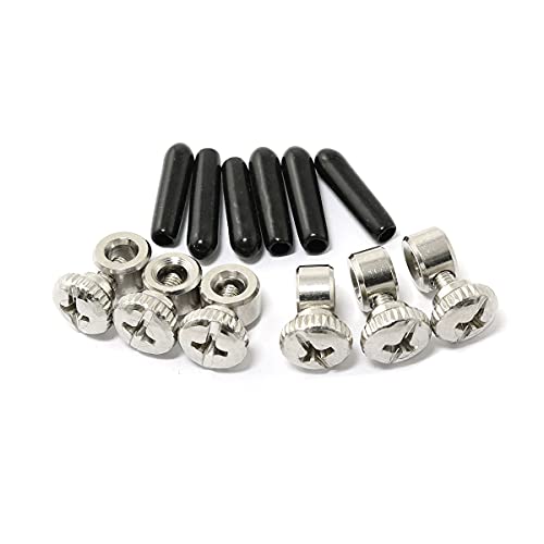 Replacement Screws & End Caps for Jump Ropes - 6 Sets