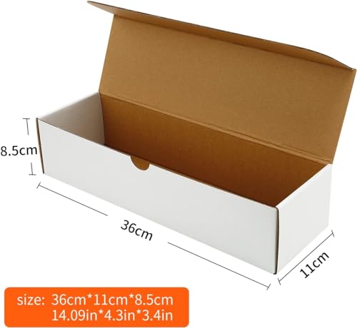 1600-Count Heavy-Duty Trading Card Box - 2-Pack White