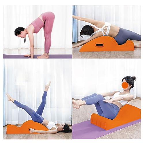 Inflatable Yoga Chaise Lounge - Portable Support Chair for Yoga