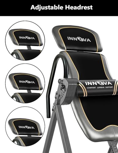 Inversion Table with Adjustable Headrest - Premium Model, 300 lb Capacity