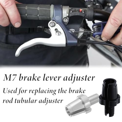 M7 Bike Brake Lever Adjuster Screws - 4 Pcs Aluminum Alloy Set