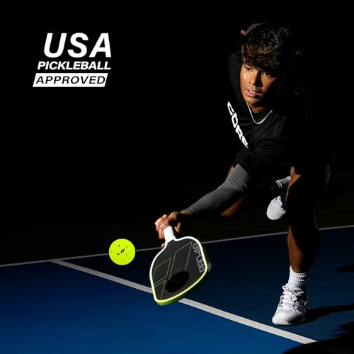 Outdoor Pickleball Balls - Durable USAPA Approved - Neon 3 Pack