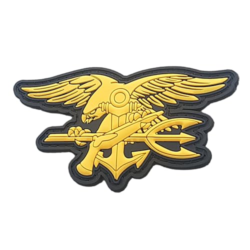 DEVGRU SOCOM Morale Tactical Army PVC Patch - Fastener Hook Backing