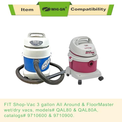 5 Pack Shop Vac 3 Gallon Bags - 90669 All Around Collection Type C Vacuum Bags, part # 9066900 9066933