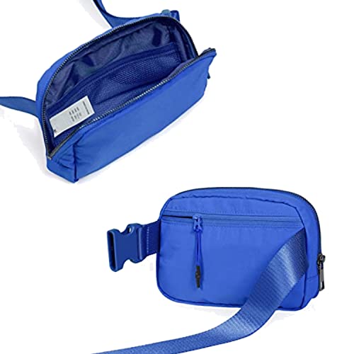 Tapp Collections Royal Blue Mini Crossbody Belt Bag for Travel & Running