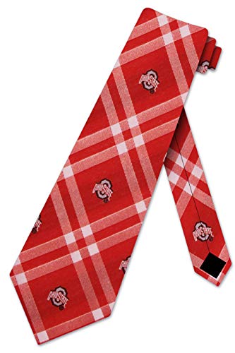 Ohio State Buckeyes Necktie - Rhodes Microfiber