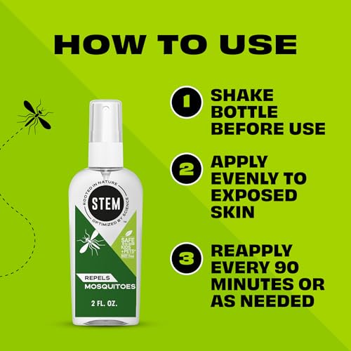 Mosquito Repellent Spray with Botanical Extracts - 4 Ounce