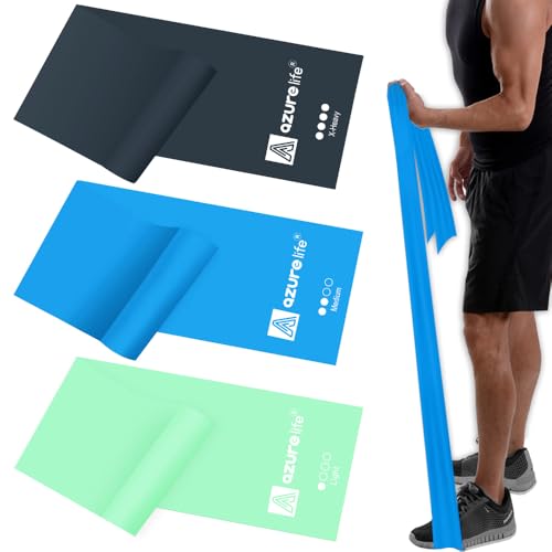 Non-Latex Resistance Bands Set for Exercise, Yoga, and Rehab