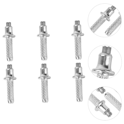 6 Pack Heavy Duty Tungsten Steel Trekking Pole Tips