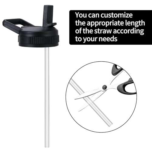 Straw Lid Compatible with Nalgene Water Bottles 32 OZ, BPA-Free