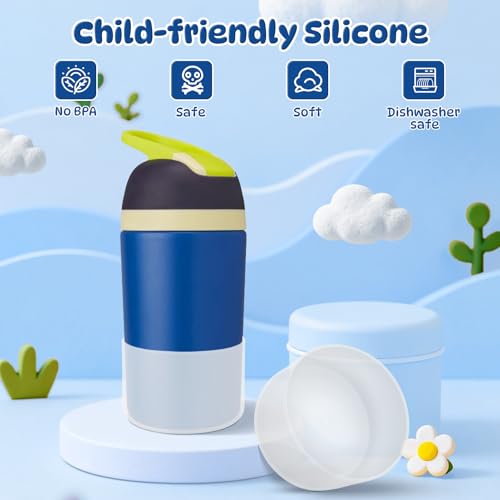 Silicone Boot for Owala Kids Water Bottle - Transparent, 2 Pcs