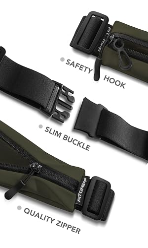 Running Belt for Men & Women - Slim Fanny Pack & Phone Holder