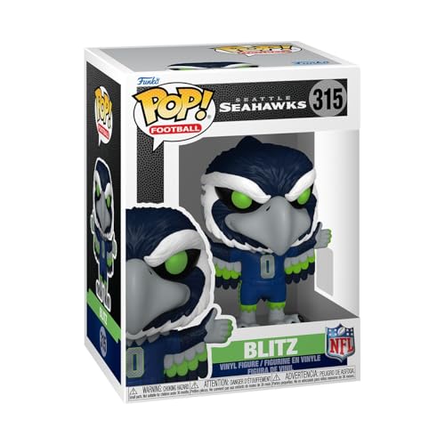 Seattle Seahawks Blitz Vinyl Figurine - Collectible Funko Pop!