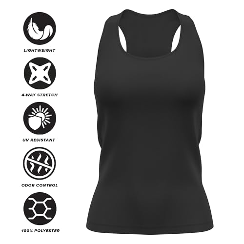 Women's NCAA Active Racerback Tank Top - Primary Logo Collection