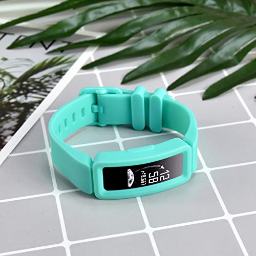 Fitbit Ace 2 Replacement Band - Soft Silicone Wristband, Teal