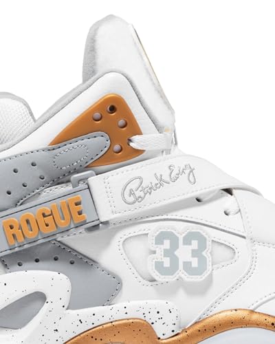 Ewing Rogue Patrick Athletics Sneakers - White/Gold Variation 5