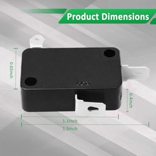 Golf Cart Accelerator Micro Switch - Compatible with EZGO TXT 1994-Up