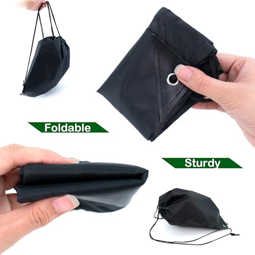 2-Pack Drawstring Backpack Gym Bag - Sturdy 16-inch Cinch Sack