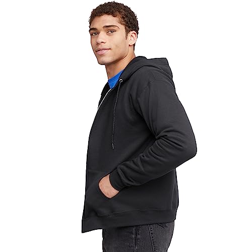 Men's EcoSmart Full-Zip Fleece Hoodie - Comfortable Casual Wear