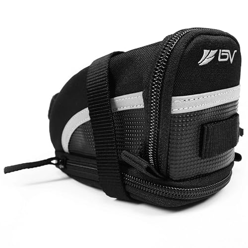 Large Strap-On Bike Bag with Reflective Material - Safety Pouch
