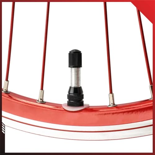 Bicycle Valve Caps 10-Pack - Durable Tire Covers for Dunlop Valves