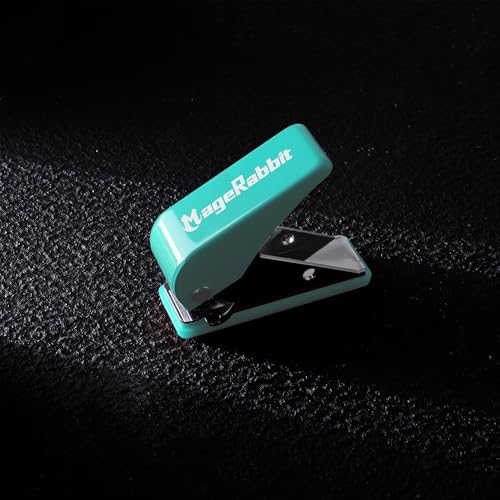 Dart Flight Hole Punch Tool with 100 O-Rings - Blue