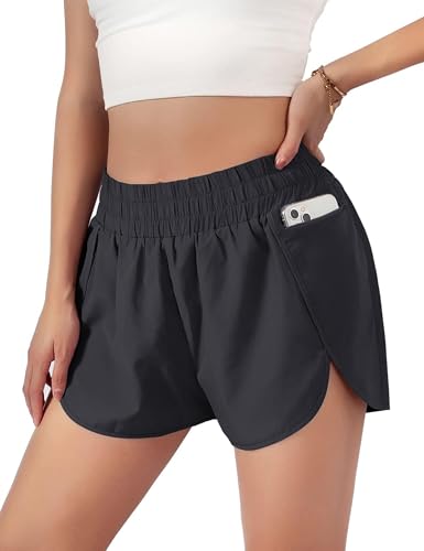 Quick-Dry Womens Running Shorts - Athletic Gym Shorts 1.75"