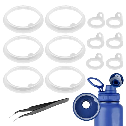 13 Pcs Water Bottle Lid Gasket Replacement for Takeya Actives 18oz