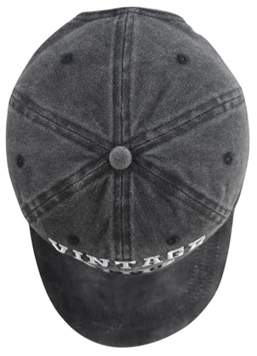 Funny Vintage Birthday Baseball Cap for Men & Women - Adjustable Cotton
