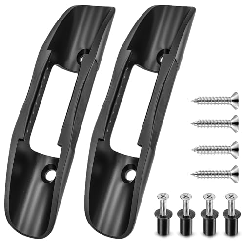 Kayak Paddle Holder Clips(Including Screws),Deck Mounted Universal