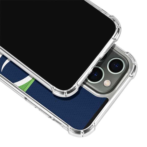 Clear Phone Case for iPhone 13 Pro Max - NFL Seattle Seahawks Design