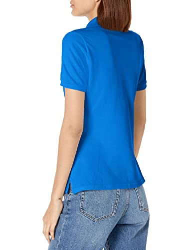 French Toast Women's Juniors Polo Shirt – Royal, Large
