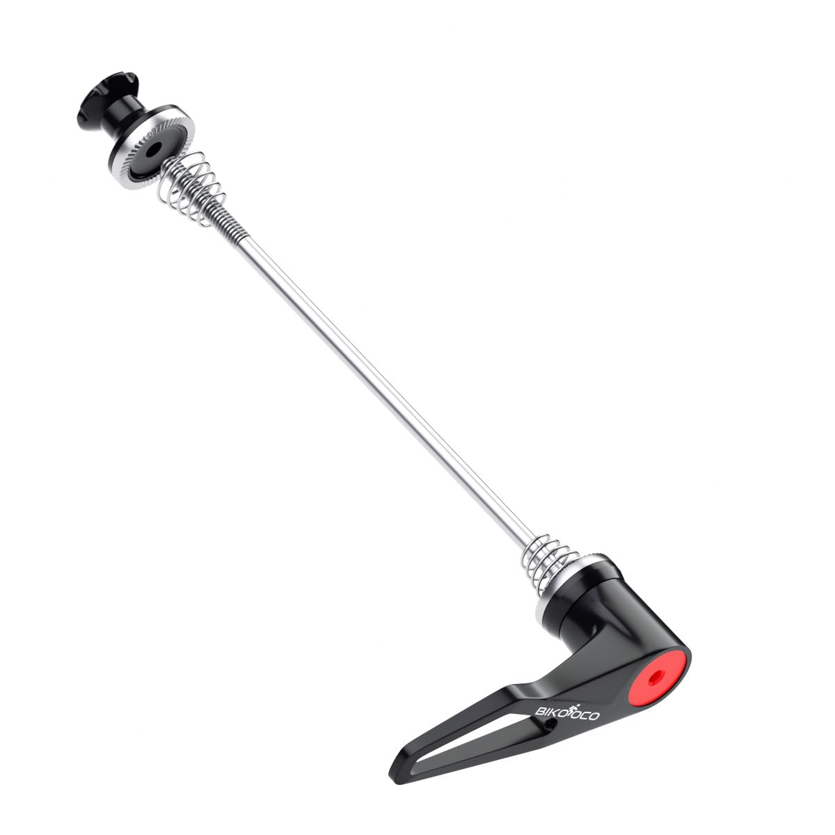 BIKOOCO Ultra High Strength Titanium Alloy Bike Axle Skewer Set for Quick Release - 100mm Front/130mm Rear for Road Bike