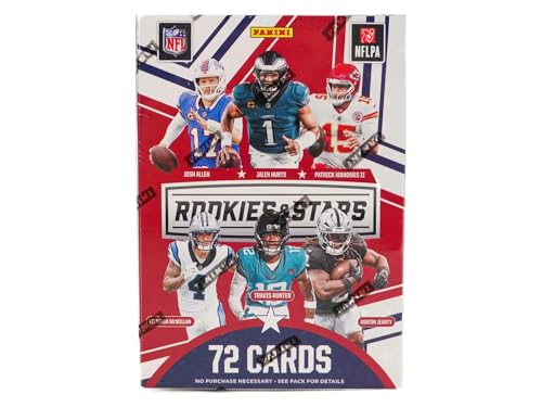 2025 Rookies & Stars Football 6-Pack Blaster Box - 1 Autograph or Memorabilia Card