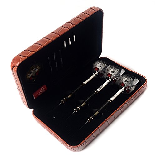 CUESOUL Dragon 21g Professional Steel Tip Darts with Case, 21g-25g Series - 21g variant F2304L